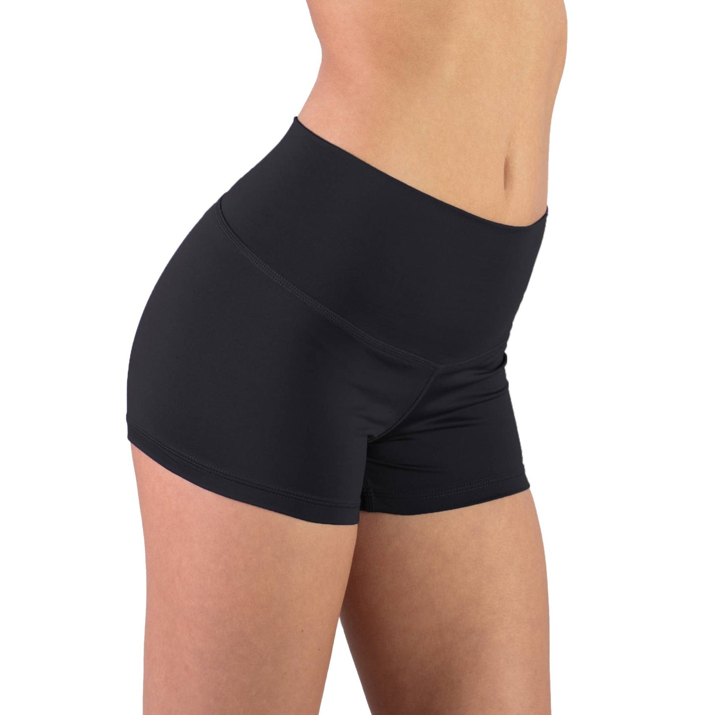 Women's Black Shorty Short
