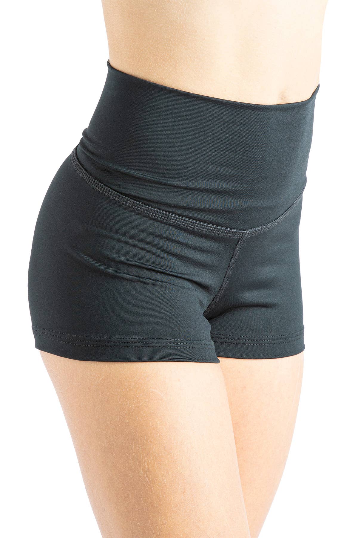 Girl's Black Shorty Short