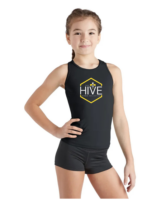 The Hive Girls Racerback Tank Top