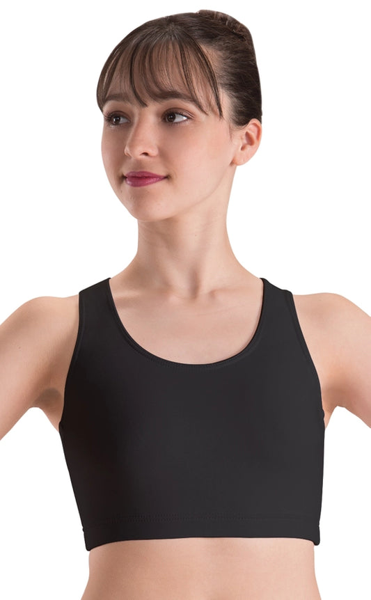 The Hive Black Racerback Crop Top -- All sizes